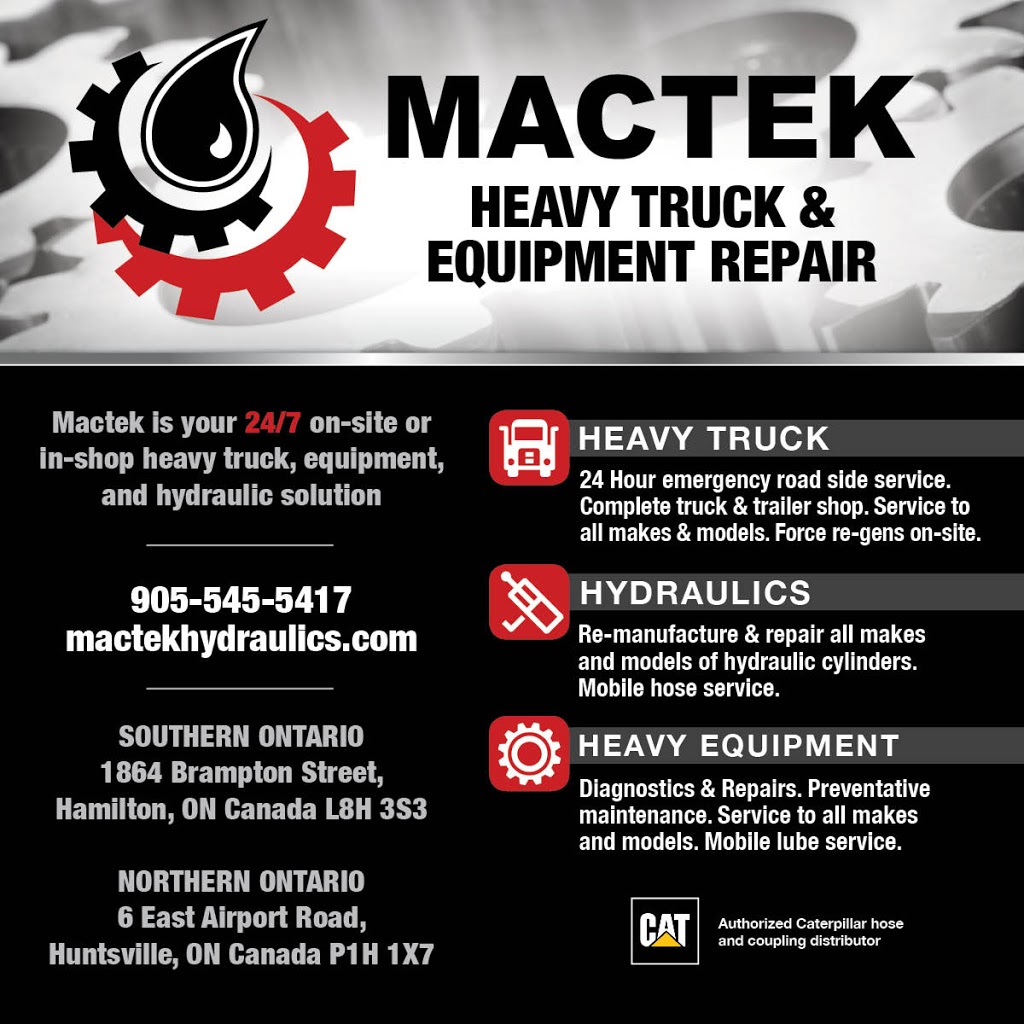 MACTEK - Heavy Truck & Equipment Repair | 6 E Airport Rd, Huntsville, ON P1H 1X7, Canada | Phone: (705) 789-5711