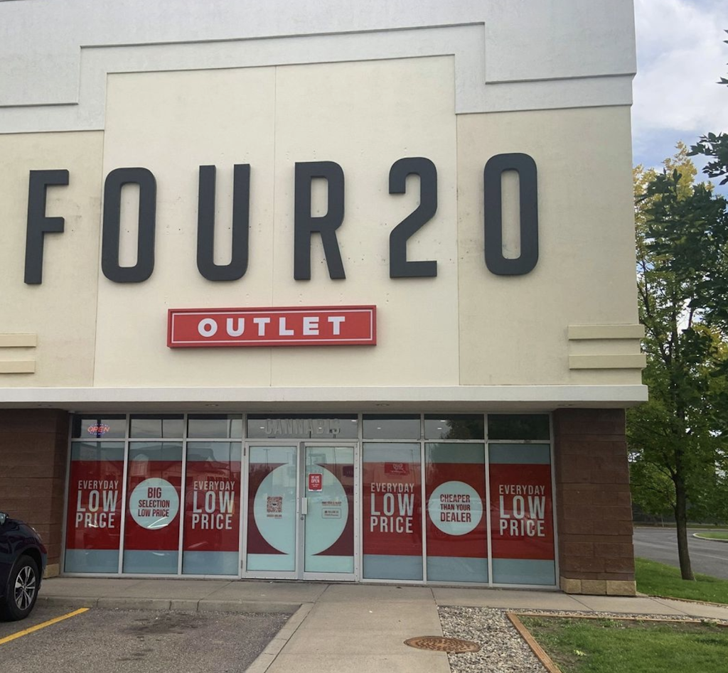 FOUR20 Outlet | 3724 Mayor Magrath Dr S #5, Lethbridge, AB T1K 7V1, Canada | Phone: (587) 442-0629