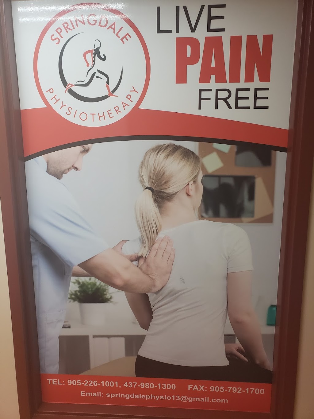 Springdale Physiotherapy Inc. | 14 E, 900 Peter Robertson Blvd, Brampton, ON L6R 1A2, Canada | Phone: (437) 980-1300