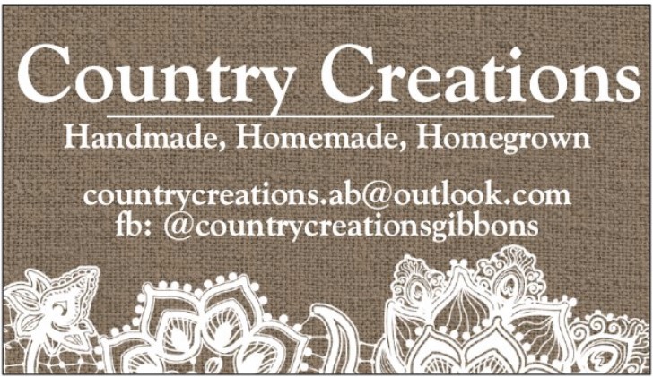 Country Creations | Sturgeon County, AB T0A 1N0, Canada | Phone: (780) 394-6707
