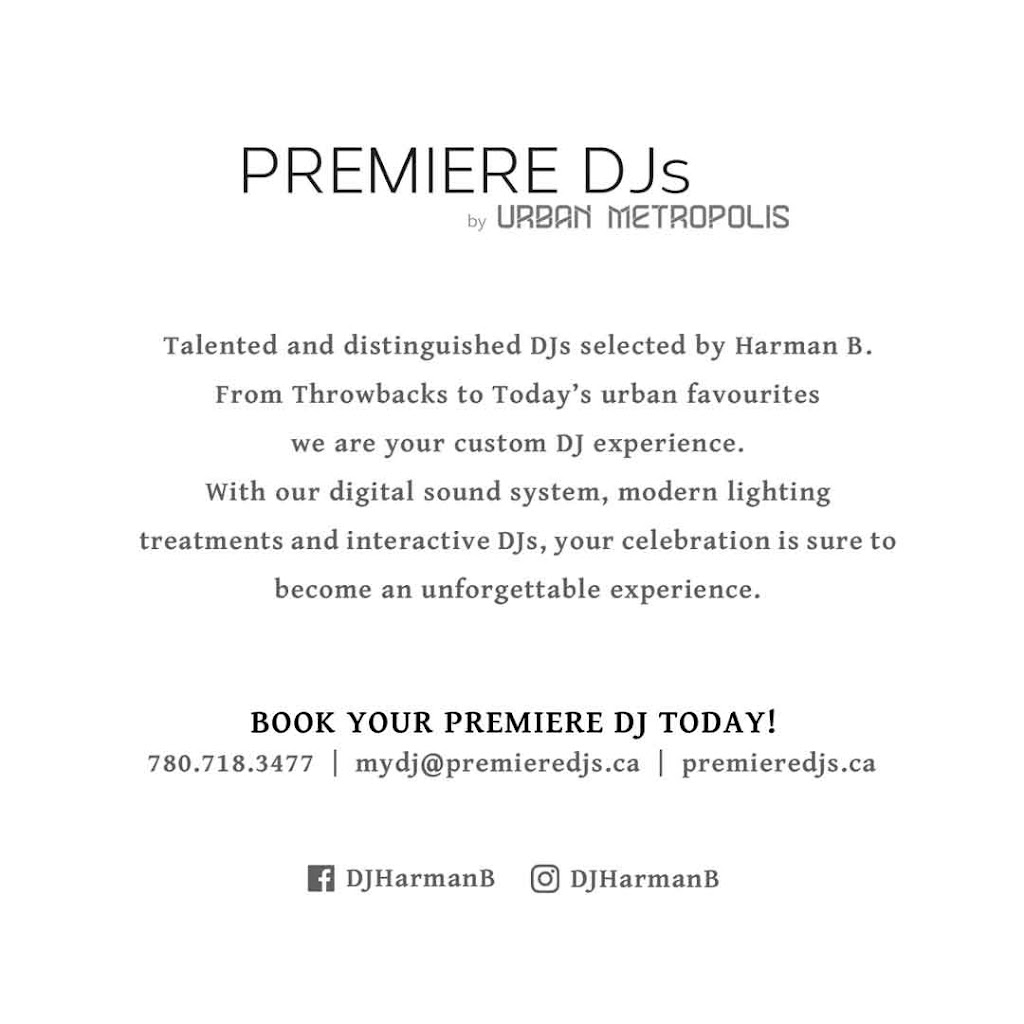 Premiere DJs | 516 Ronning St NW, Edmonton, AB T6R 1B7, Canada | Phone: (780) 718-3477