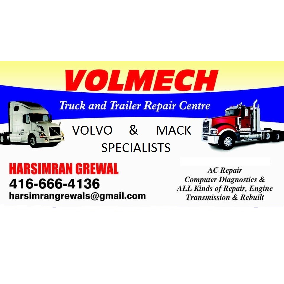 Volmech Truck & Trailer Repair | 2070 Steeles Ave E UNIT 15, Brampton, ON L6T 1A7, Canada | Phone: (416) 666-4136