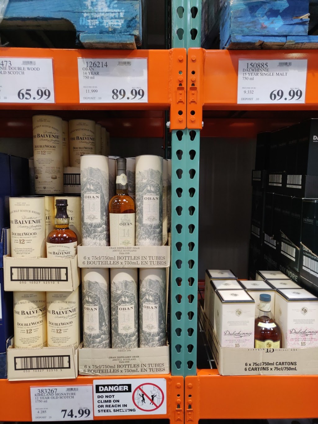 Costco Liquor | 7255 Winterburn Rd NW, Edmonton, AB T5T 4K2, Canada | Phone: (780) 443-0724