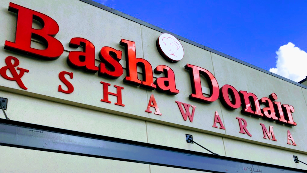 Basha Donair & Shawarma | 11001 Jasper Ave, Edmonton, AB T5K 0K7, Canada | Phone: (780) 752-7482