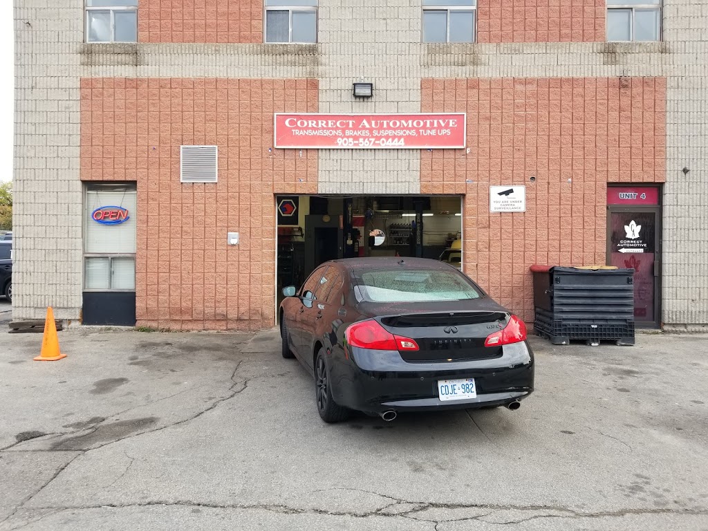 Correct Automotive | 64 Thomas St Unit #4, Mississauga, ON L5M 1Y7, Canada | Phone: (905) 567-0444