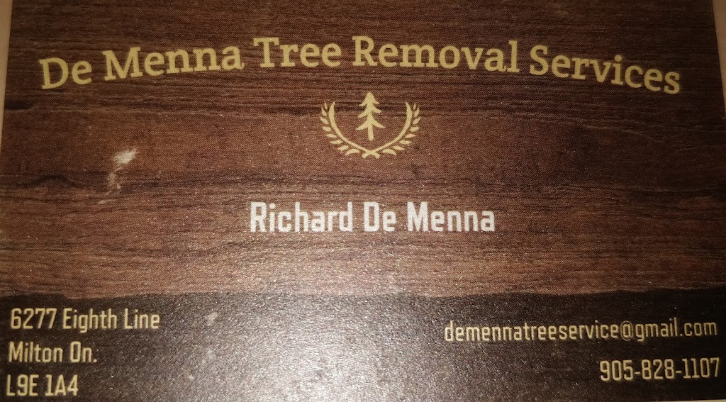 De Menna Tree Removal Services | 6277 Eighth Line, Milton, ON L9T 7K2, Canada | Phone: (905) 828-1107