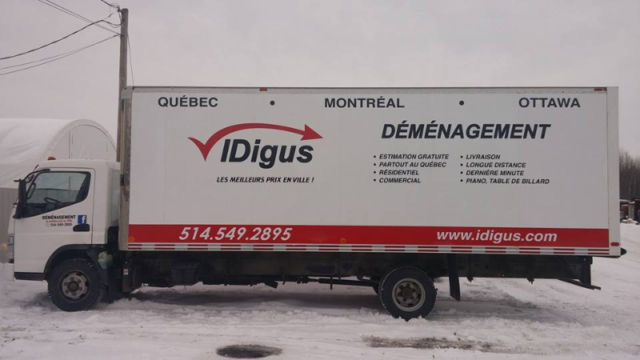 Déménagement IDigus | saint hubert, Montréal, QC H1A 1A1, Canada | Phone: (514) 549-2895