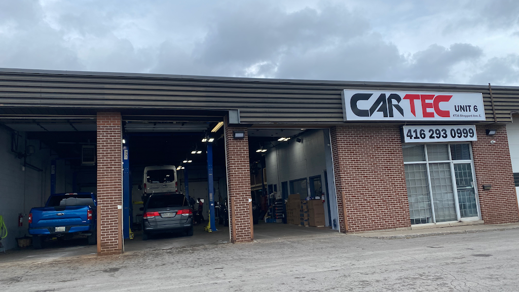 Cartec automotive service center | 4736 Sheppard Ave E unit6, Scarborough, ON M1S 3V6, Canada | Phone: (416) 293-0999