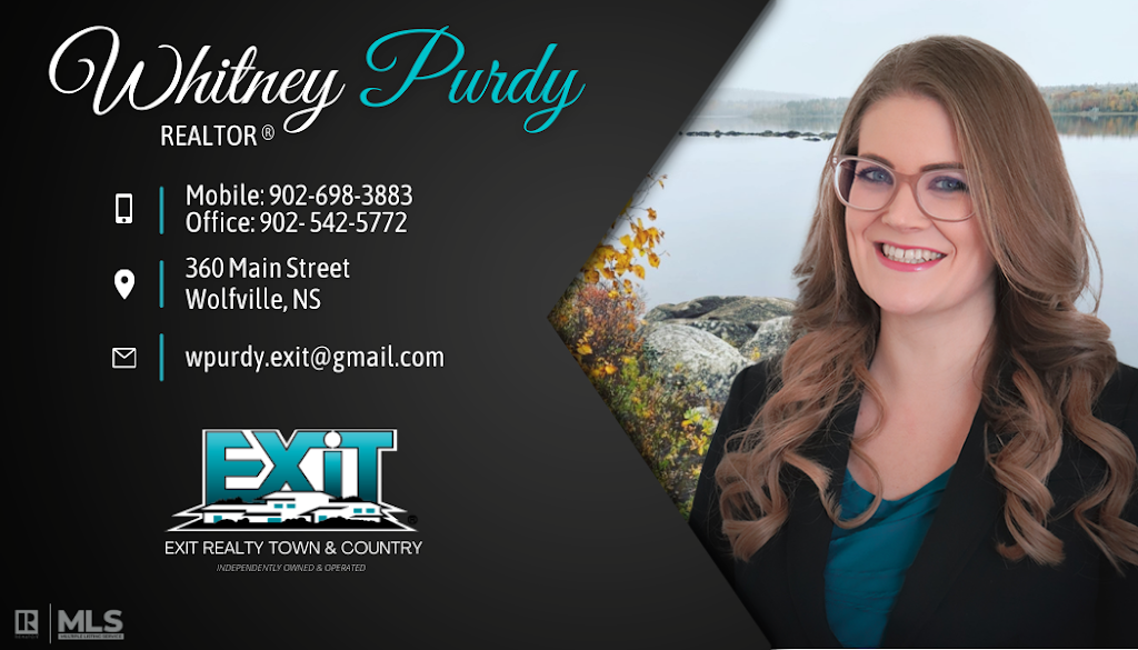 Whitney Purdy Exit Realty | 360 Main St Unit 23, Wolfville, NS B4P 1C9, Canada | Phone: (902) 698-3883