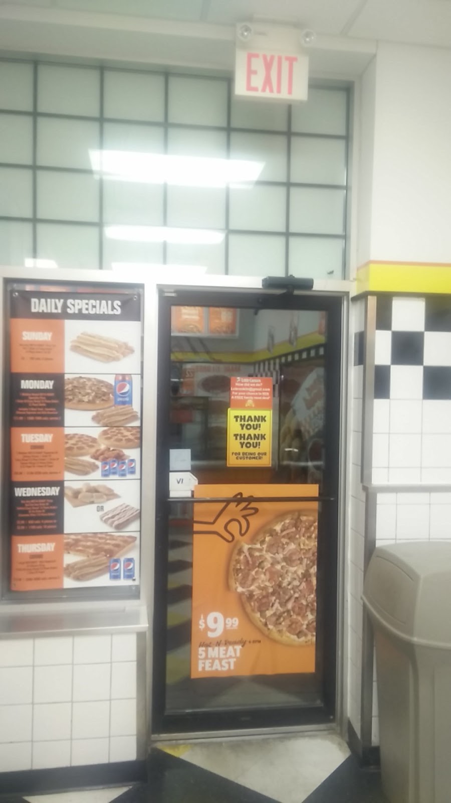 Little Caesars Pizza | 16 Winchester Rd E, Whitby, ON L1M 1B3, Canada | Phone: (905) 655-3999