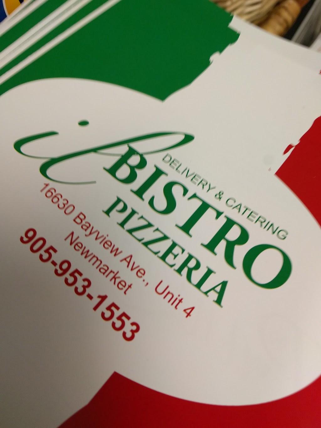 Il Bistro Cafe & Pizzeria | 16630 Bayview Ave, Newmarket, ON L3X 1X2, Canada | Phone: (905) 953-1553