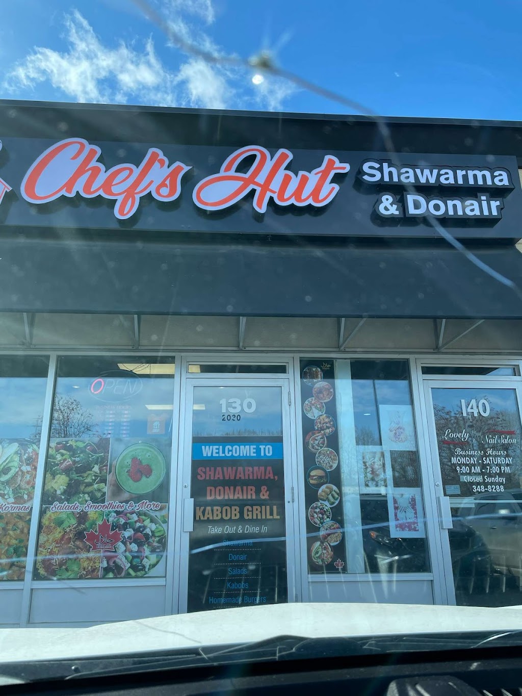 Chefs Hut Shawarma & Donair | 3020 22 St Unit 130, Red Deer, AB T4R 0H5, Canada | Phone: (403) 309-3088