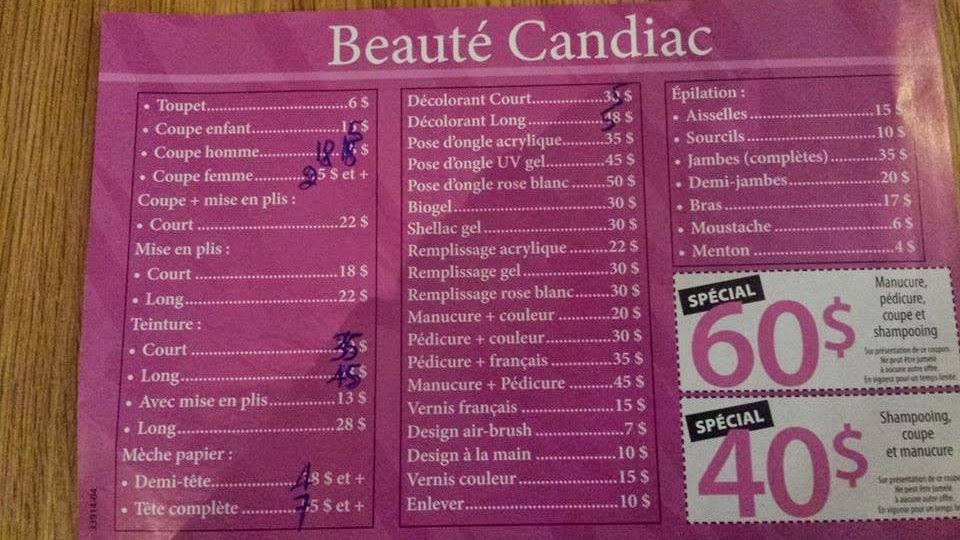 Beauté Candiac | 174 Boulevard de lIndustrie, Candiac, QC J5R 1J3, Canada | Phone: (450) 907-1578