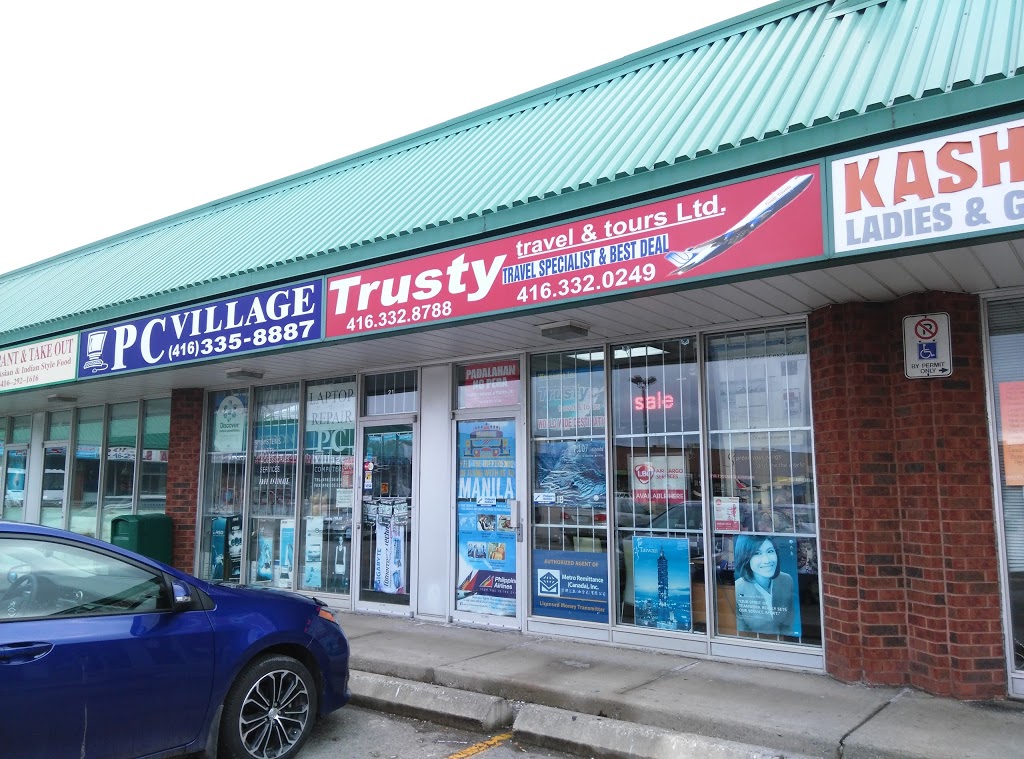 Trusty Travel & Tours | 4820 Sheppard Ave E, Scarborough, ON M1S 5M8, Canada | Phone: 0661-677037