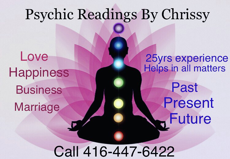 Psychic Readings By Chrissy | 1365 Military Trail, Scarborough, ON M1C 1A3, Canada | Phone: (647) 447-6422