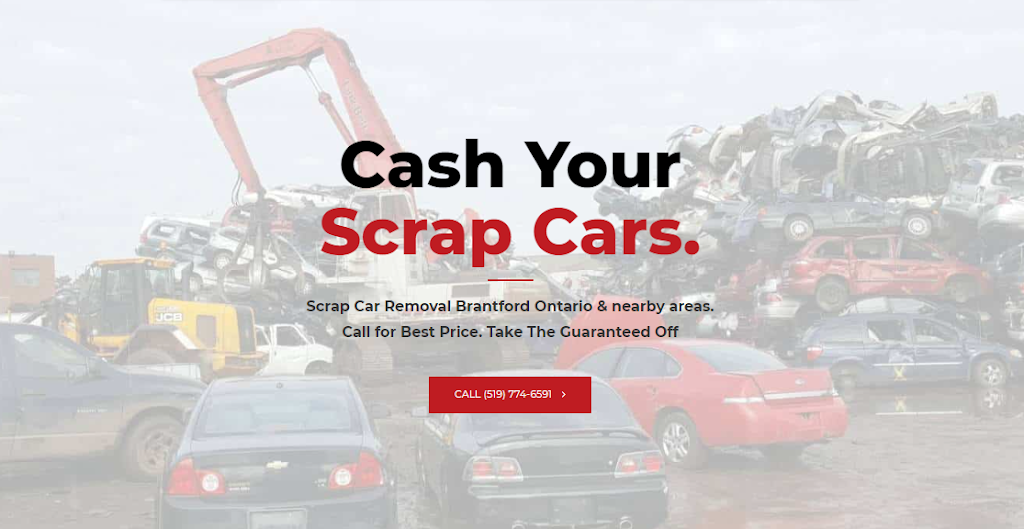 City Scrap Car Removal | 512 Cockshutt Rd, Mount Pleasant, ON N0E 1K0, Canada | Phone: (519) 774-6591