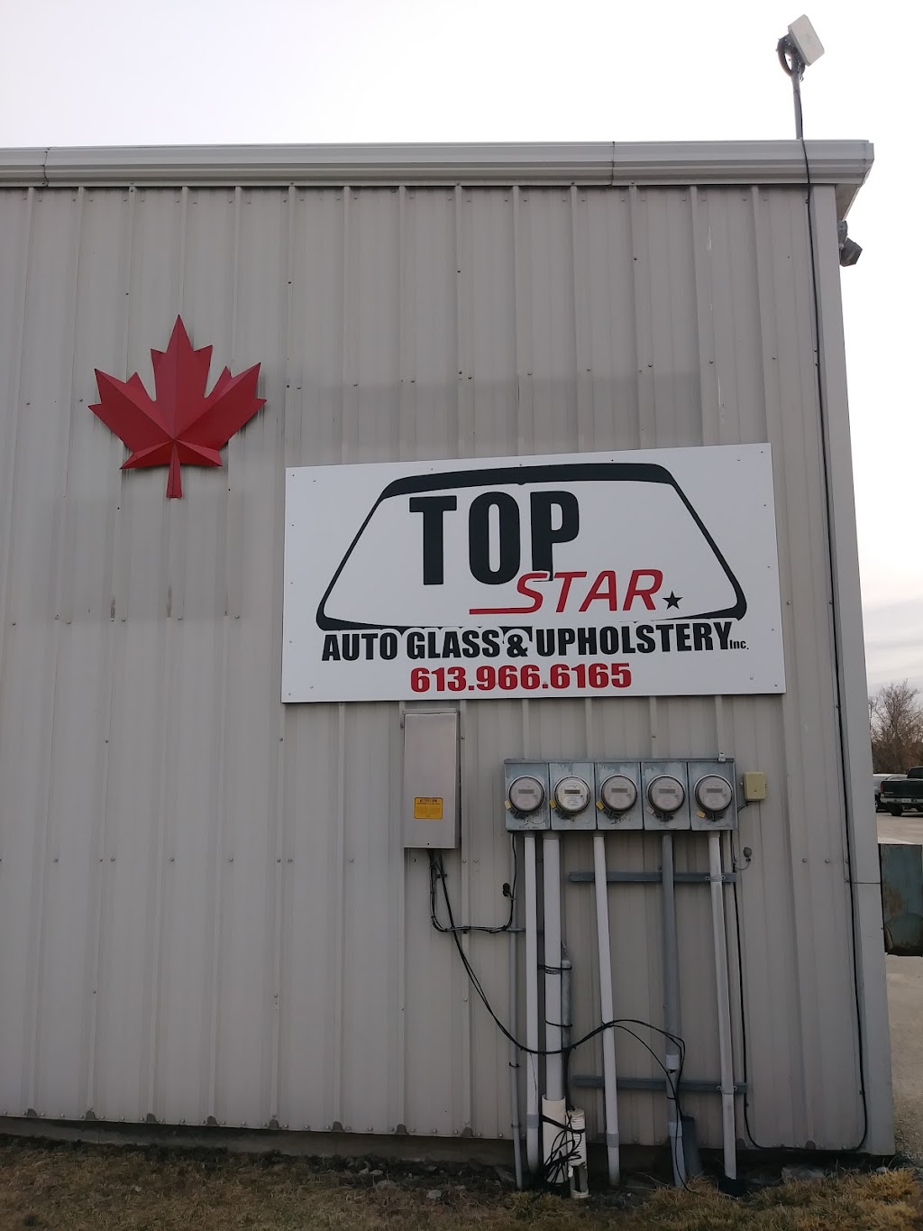 Top Star Auto Glass & Upholstery Inc. | 99 Parks Dr, Belleville, ON K8N 0N6, Canada | Phone: (613) 966-6165