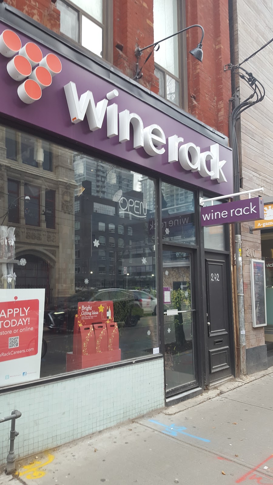 Wine Rack | 242 Queen St W, Toronto, ON M5V 1Z7, Canada | Phone: (416) 260-1610