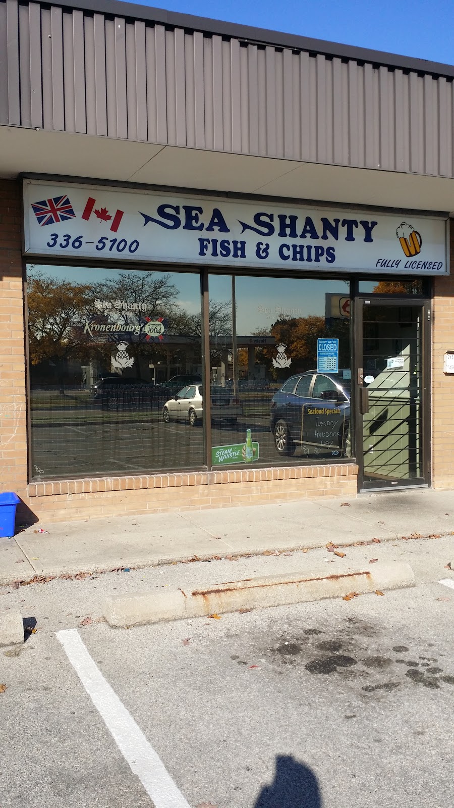 Sea Shanty Fish & Chips | 2455 Mt Forest Dr, Burlington, ON L7P 1J7, Canada | Phone: (905) 336-5100