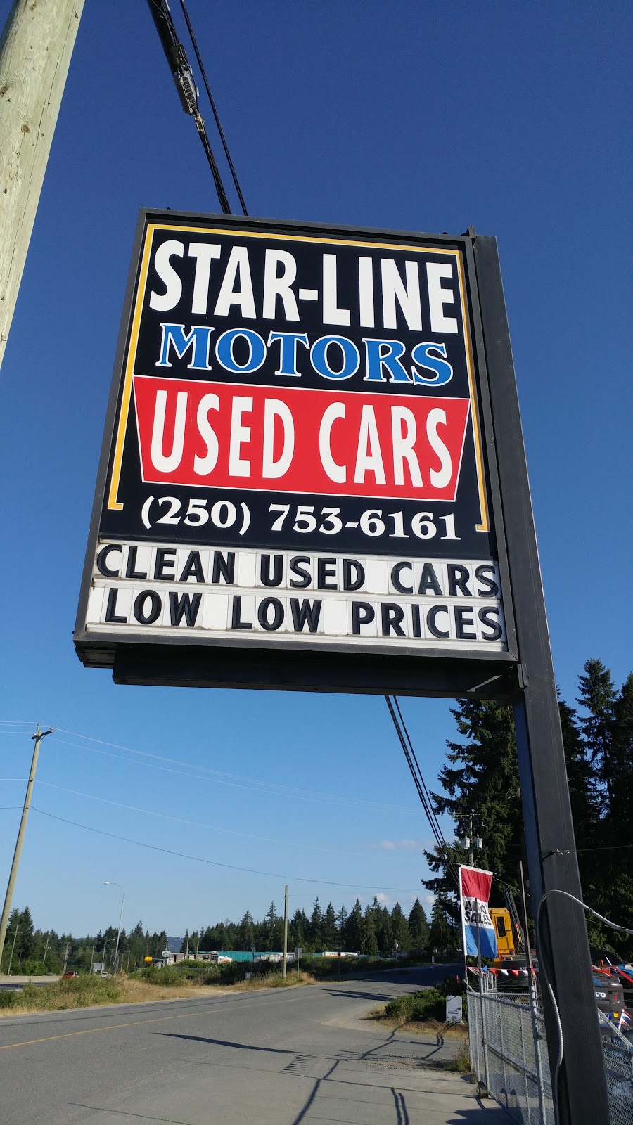 Starline Motors | 2105 S Wellington Rd, Nanaimo, BC V9X 1R5, Canada | Phone: (250) 753-6161