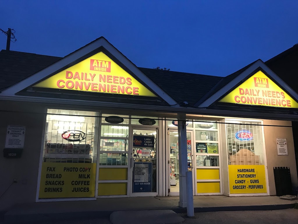 Daily Needs Convenience | 1829 Davenport Rd, Toronto, ON M6N 1B8, Canada | Phone: (647) 345-3839