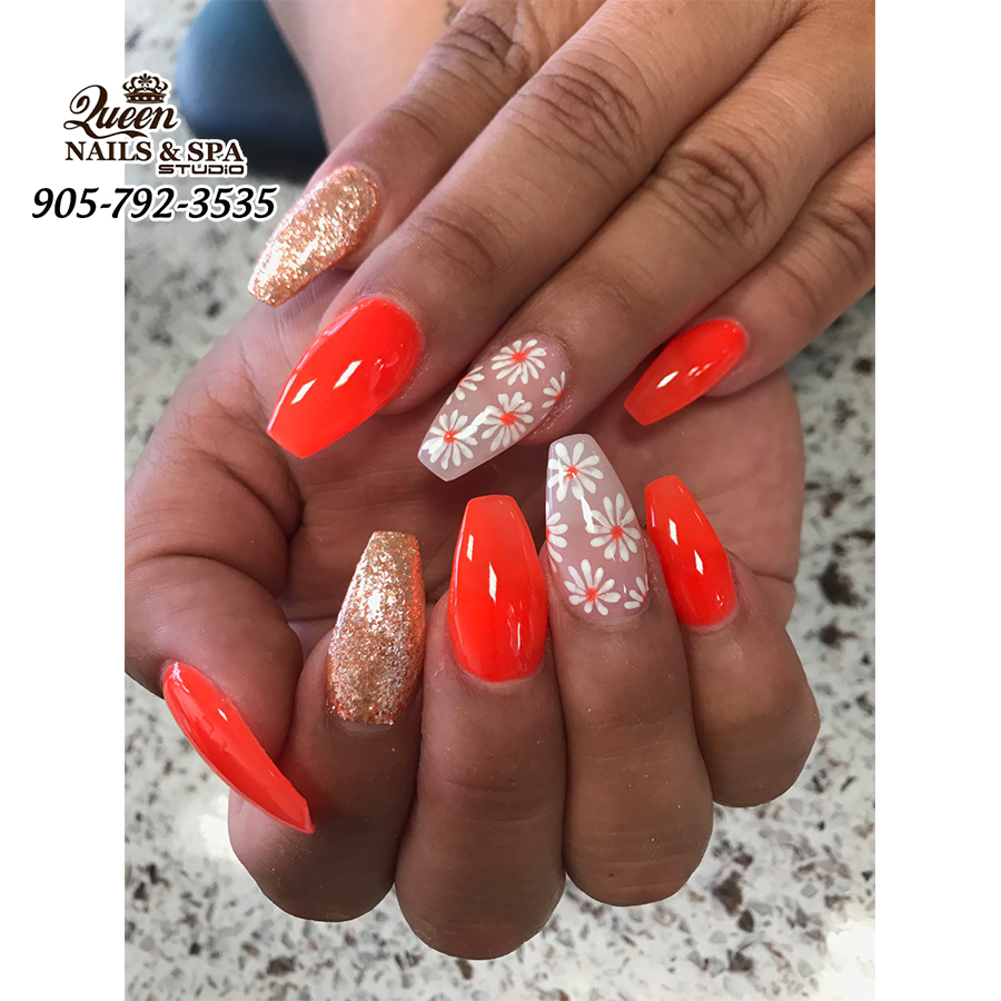 Queen Nails Spa | 2462 Queen St E, Brampton, ON L6S 5X9, Canada | Phone: (905) 792-3535