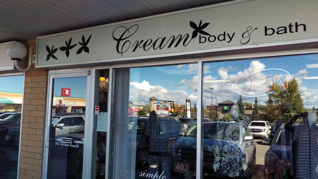 Cream Body & Bath | 304 Main St S, Airdrie, AB T4B 3C3, Canada | Phone: (403) 945-3114