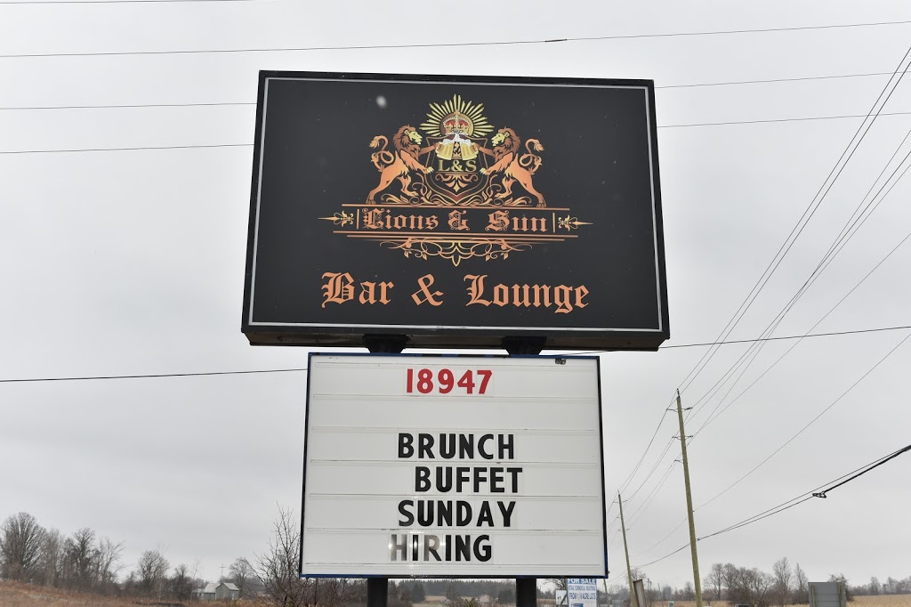 Lions and Sun Bar and Lounge | 18947 Woodbine Ave, Sharon, ON L0G 1V0, Canada | Phone: (905) 589-5757