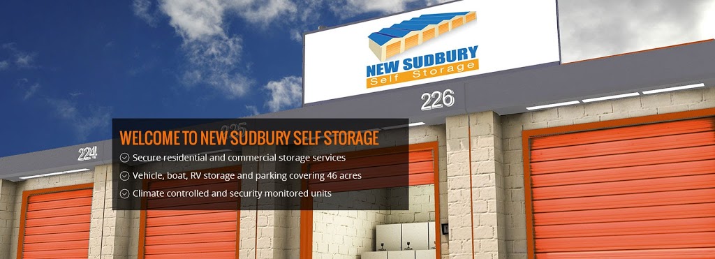 New Sudbury Self Storage | 878 Falconbridge Rd, Sudbury, ON P3A 5K8, Canada | Phone: (705) 560-5407