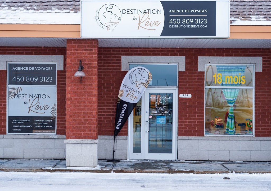 Destination de rêve | 50 Rue de la Gabelle bureau 525, Varennes, QC J3X 2J4, Canada | Phone: (450) 809-3123