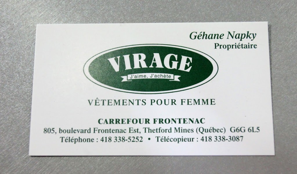 Virage Mode | 805 Boulevard Frontenac E, Thetford Mines, QC G6G 6H1, Canada | Phone: (418) 338-5252