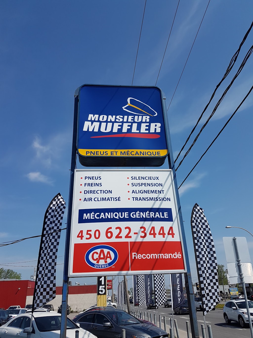 Monsieur Muffler Pneus et Mécanique | 219 Boulevard Curé-Labelle, Sainte-Rose, QC H7L 2Z9, Canada | Phone: (450) 622-3444