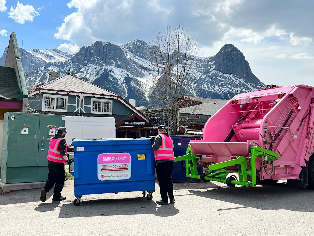 Flying Pigs Recycling | 105 Boulder Crescent, Canmore, AB T1W 1K9, Canada | Phone: (403) 609-0997