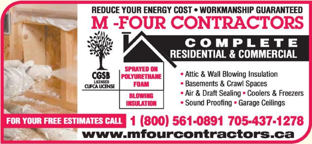 M-Four Contractors | 7190 Old Shiloh Rd, Pefferlaw, ON L0E 1N0, Canada | Phone: (705) 437-1278