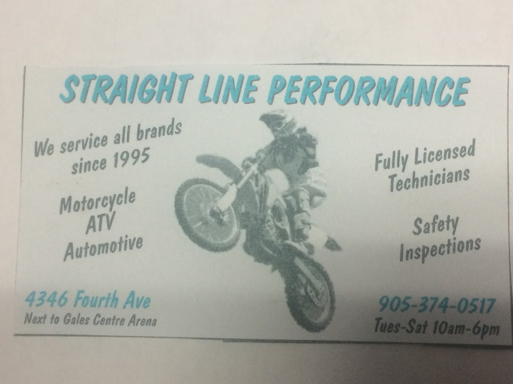 Straight Line Performance | 4346 Fourth Ave, Niagara Falls, ON L2E 4N1, Canada | Phone: (905) 374-0517