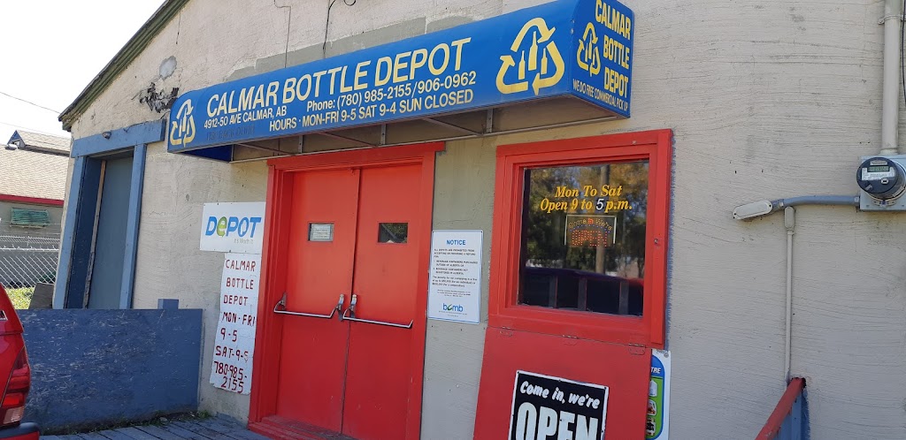 Calmar Bottle Depot | 4912 50 Ave, Calmar, AB T0C 0V0, Canada | Phone: (780) 985-2155