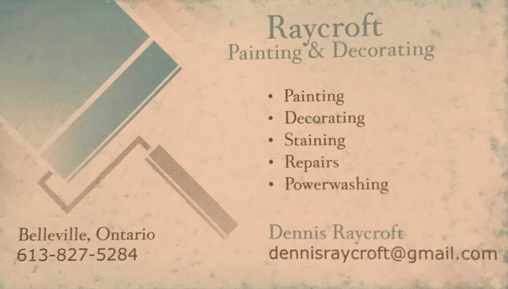 Raycroft Painting & Decorating | 128 S John St, Belleville, ON K8N 5J8, Canada | Phone: (613) 827-5284