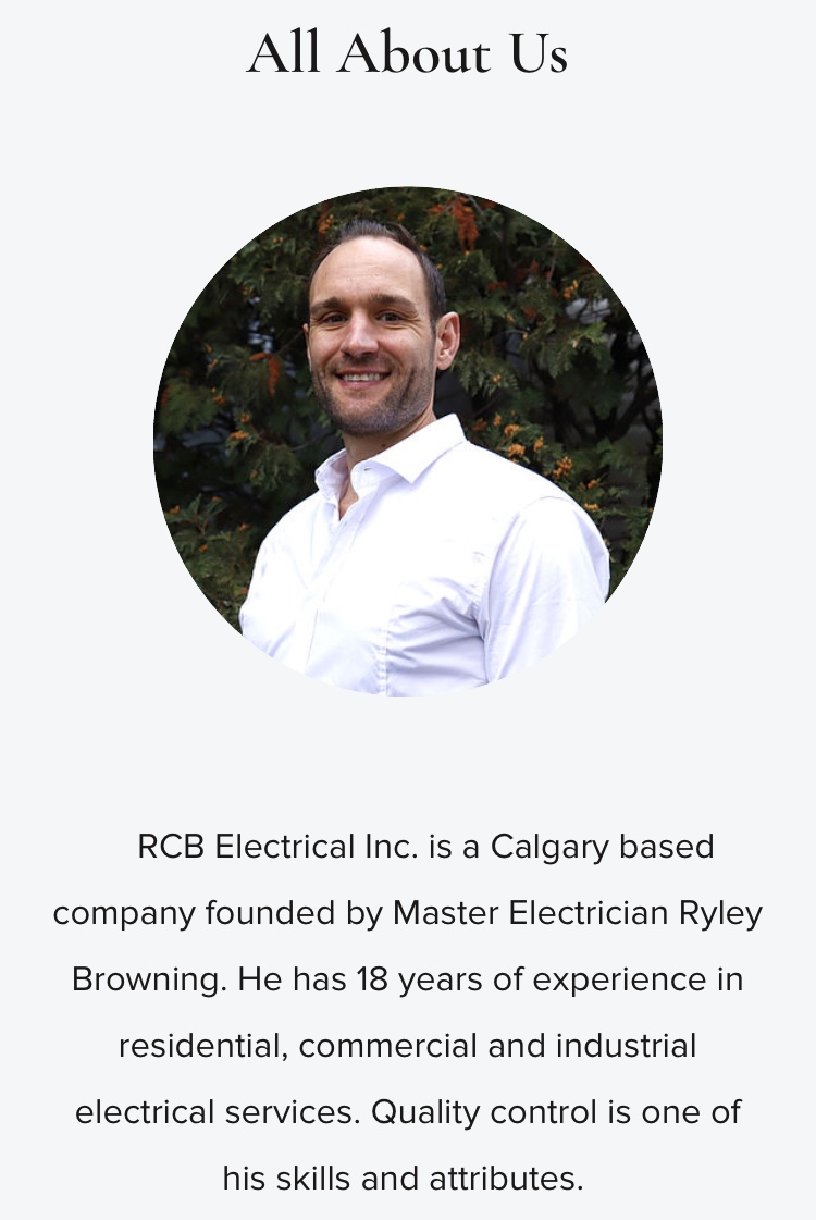 RCB Electrical Inc. | 37 St SW, Calgary, AB T3E 5M8, Canada | Phone: (403) 850-0479