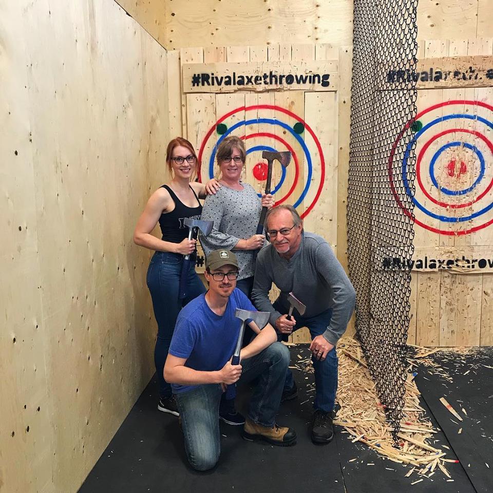 Rival Axe Throwing | 109 Gateway Dr NE #3113, Airdrie, AB T4B 0J6, Canada | Phone: (403) 912-3074