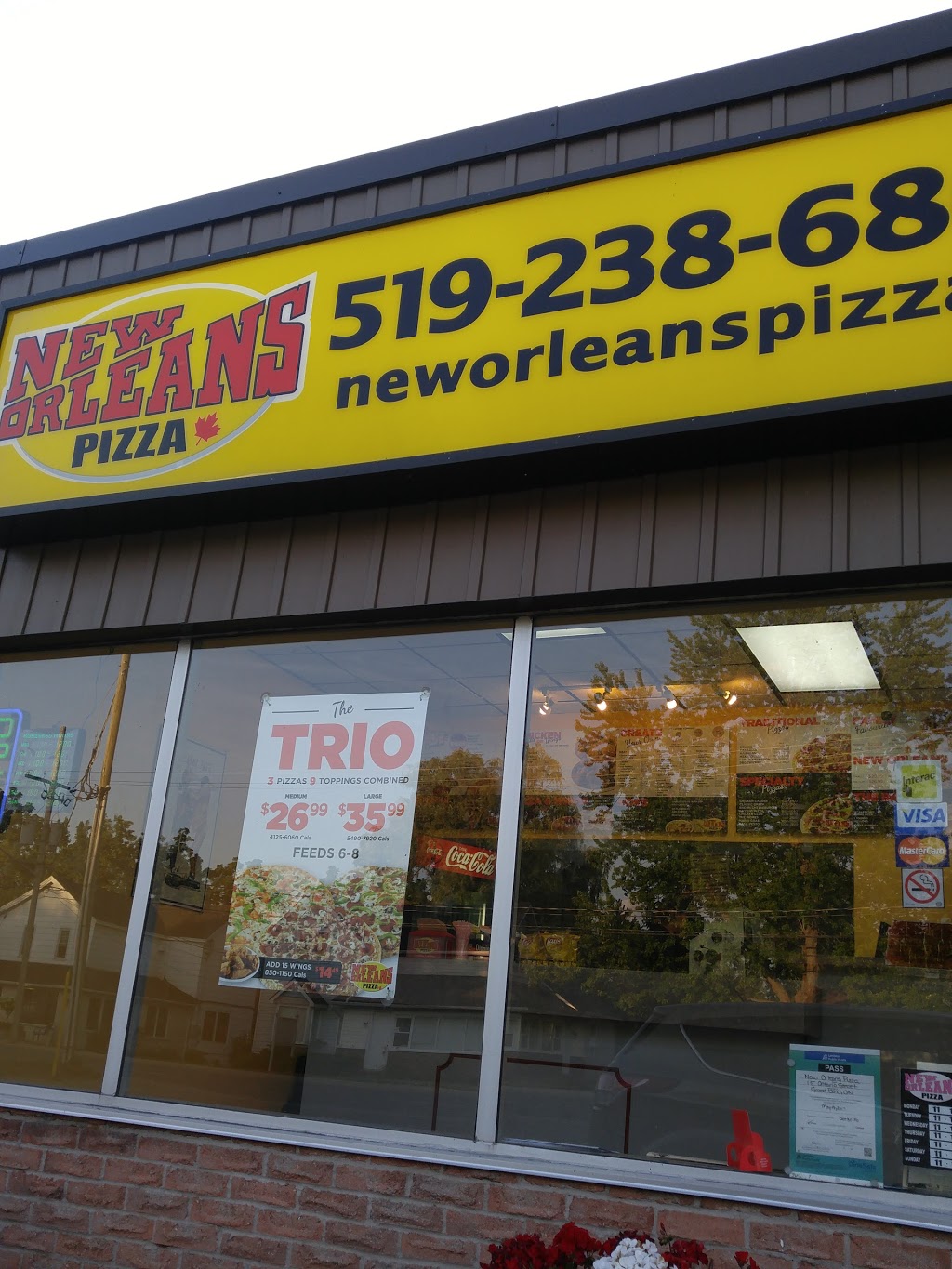 New Orleans Pizza | 15 Ontario St S, Grand Bend, ON N0M 1T0, Canada | Phone: (519) 238-6868