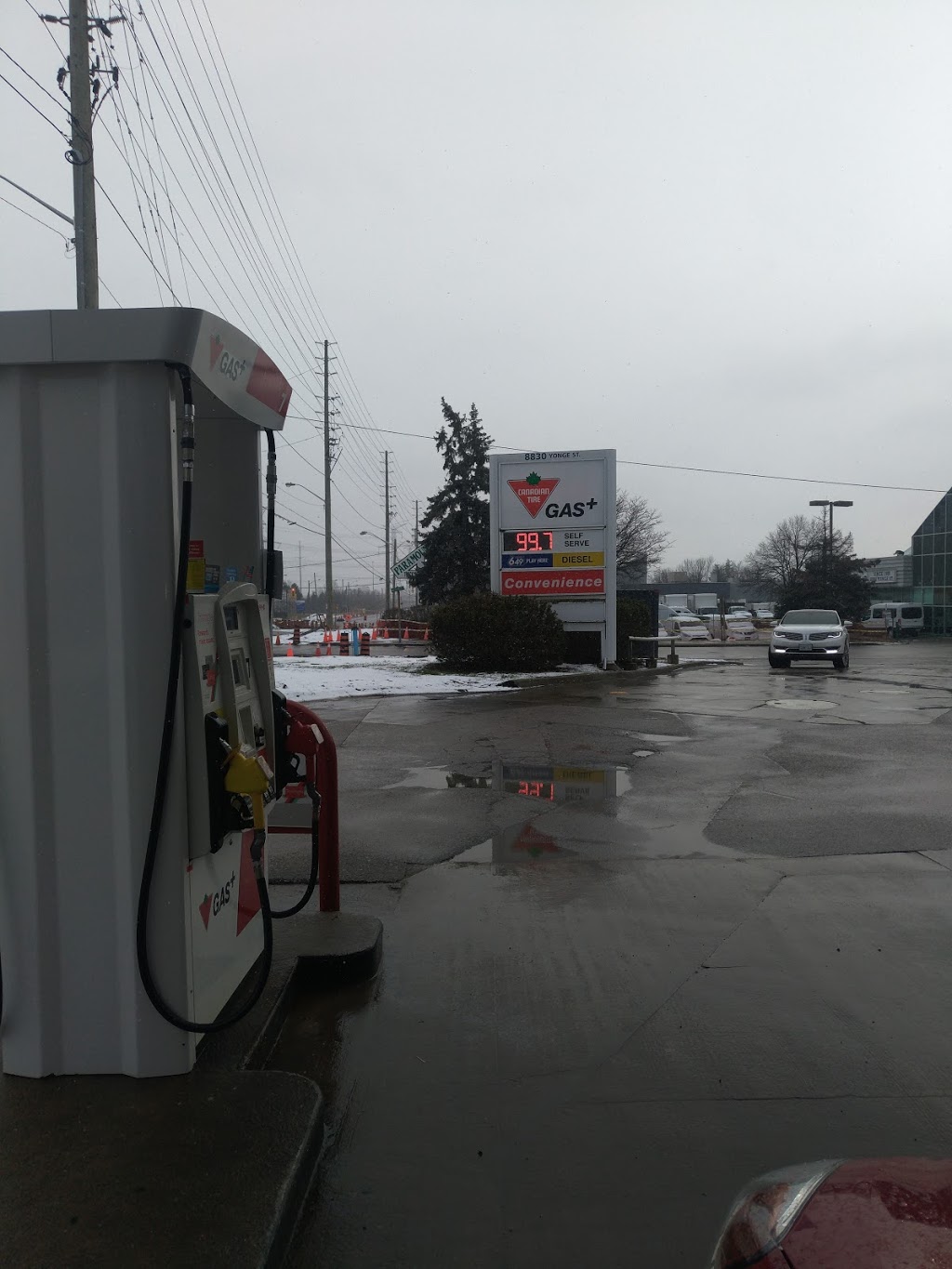 Canadian Tire Gas+ - Richmond Hill | 8830 Yonge St, Richmond Hill, ON L4C 6Z6, Canada | Phone: (905) 763-2607