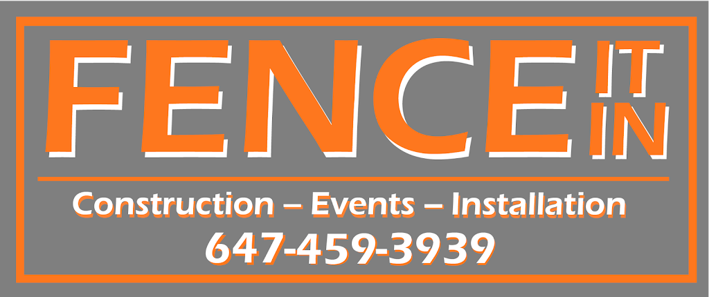 Fence It In Ltd. | 1020 Gray Rd, Pontypool, ON L0A 1K0, Canada | Phone: (647) 459-3939