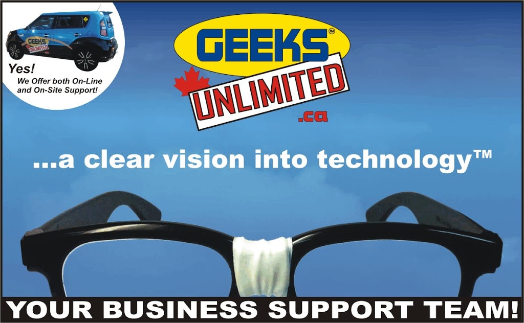 GEEKS UNLIMITED™ | 96 Norwood Ave Suite 228, Moncton, NB E1C 6L9, Canada | Phone: (506) 388-4335