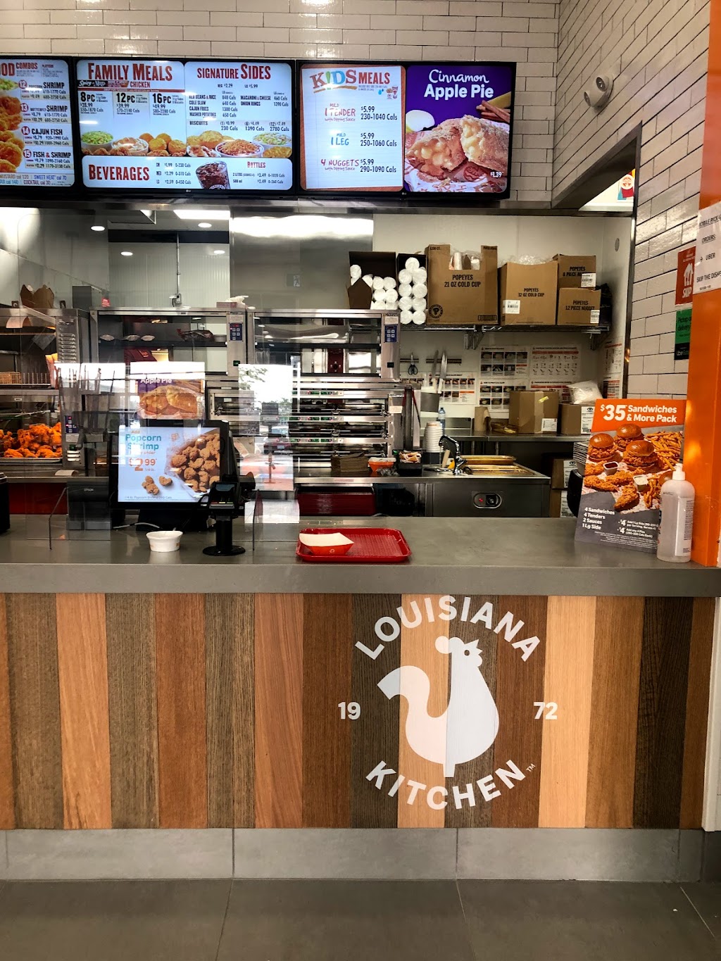 Popeyes Louisiana Kitchen | 10 John Birchall Rd A602, Richmond Hill, ON L4S 0B2, Canada | Phone: (905) 508-1599