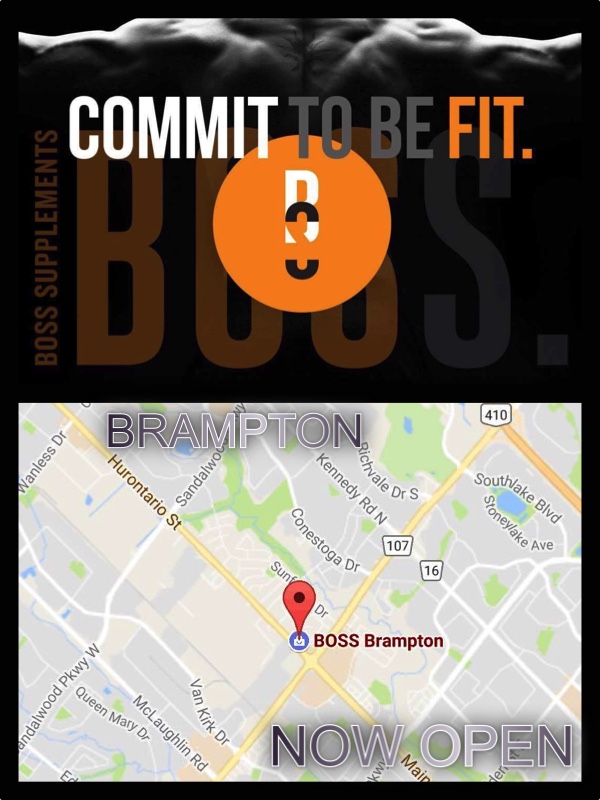 Boss Supplements Brampton | 10069 Hurontario St Unit #6, Brampton, ON L6Z 0A6, Canada | Phone: (905) 846-0606