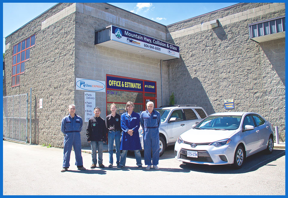 Mountain Hwy Collision Repairs & Auto Glass | 2760 Aberdeen Ave #1, Coquitlam, BC V3B 1A3, Canada | Phone: (604) 944-6000