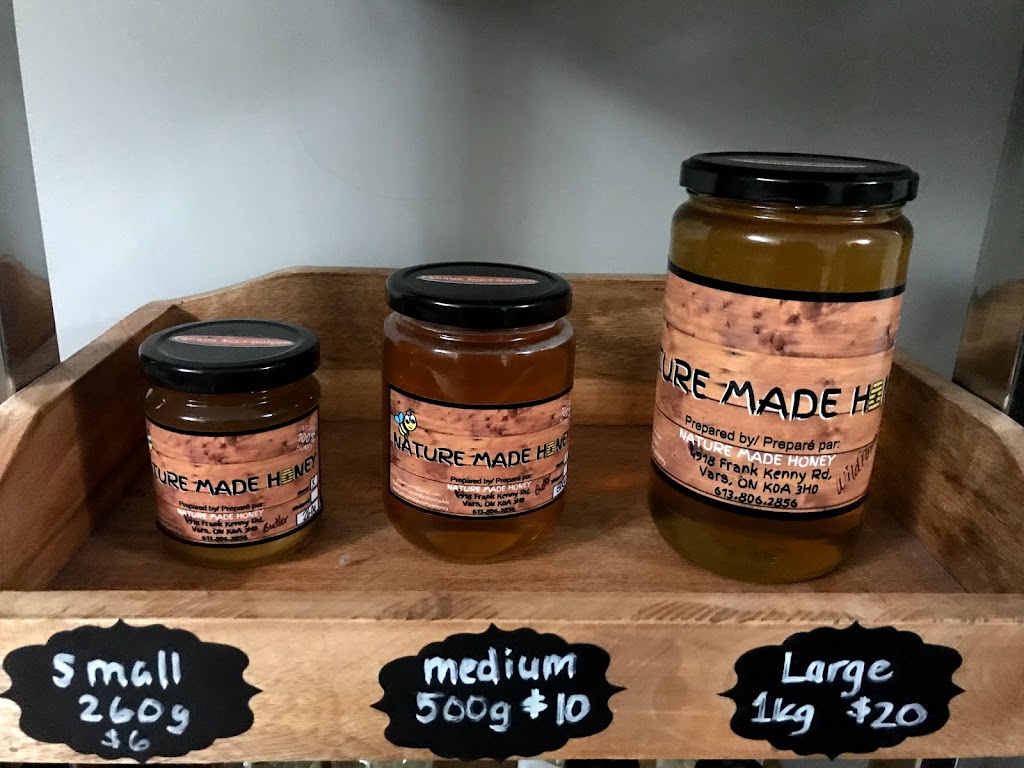 Nature Made Honey | 4918 Frank Kenny Rd, Vars, ON K0A 3H0, Canada | Phone: (613) 806-2856