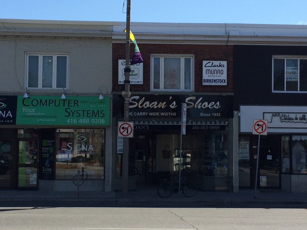 Sloans Shoes | 3455 Yonge St, North York, ON M4N 2N3, Canada | Phone: (416) 483-9889