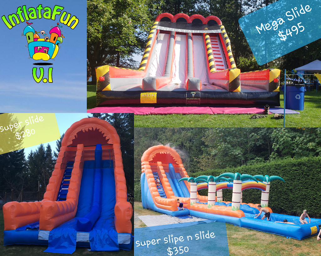 Inflatafun vi, Bouncy Castles And Party Supply Rental Company | 2331 Maxey Rd, Nanaimo, BC V9S 5V5, Canada | Phone: (250) 327-7790