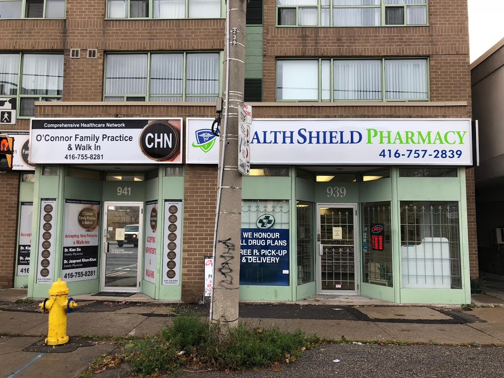 HealthShield Pharmacy | 939 OConnor Dr, East York, ON M4B 2S7, Canada | Phone: (416) 757-2839